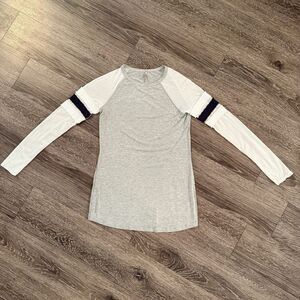 Pete Rugby Style Mesh Long Sleeve Top